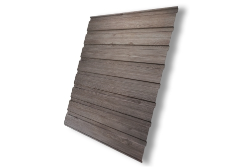 Профнастил C10B 0,45 Print Elite White Wood TwinColor