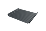 Кликфальц Pro Gofr Grand Line 0,5 Satin Matt TX с пленкой на замках RAL 7016 антрацитово-серый