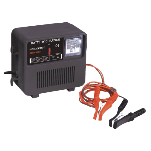 WDK-CH0510  Зарядное устройство для аккумуляторов емкостью до 80Ач.В компл.кабель с заж.Напр.зар.12В