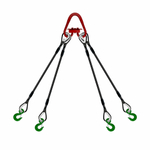 Строп канатный HITCH 4СК-2,0/1500 заплет