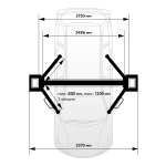 WDK-522E/220 Подъемник двухстоечный с нижней синхронизацией 4 тонны, электр. разбл., 220В