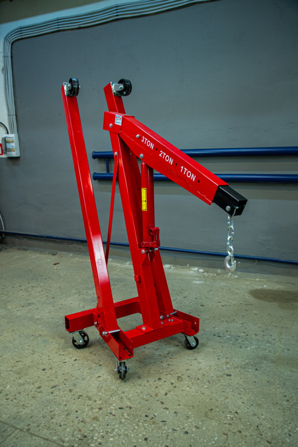 Кран гидравлический TOR TL1001-3 3 т 0–2350 мм складной