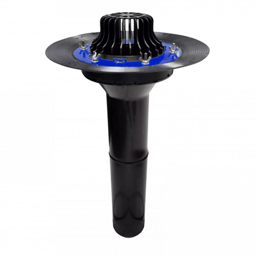 Воронка с прижимным фланцем ТехноНиколь Стандарт 110х590 мм, шт