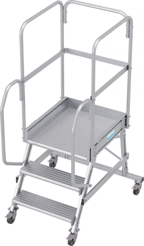 Односторонняя передвижная лестница с площадкой CORDA, 1х3