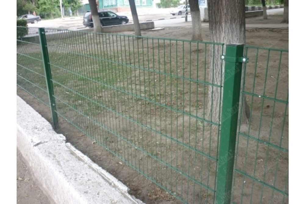 Крепление хомут крайний 80х80 RAL 6005