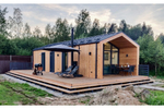 Кликфальц Pro Line Grand Line 0,5 Rooftop Бархат с пленкой на замках RAL 7024 мокрый асфальт