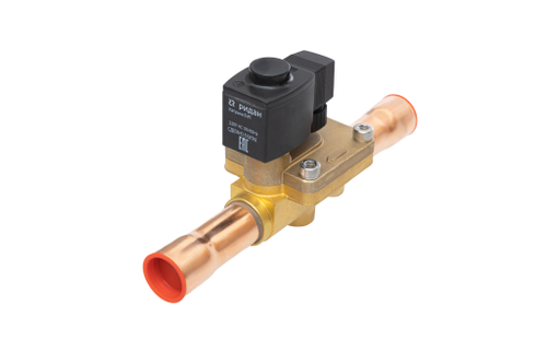 Ридан EVR 25 032L2201R — Клапан электромагнитный переменного тока НЗ, DN25, присоединительные патрубки 1" 1/8, под пайку ODF