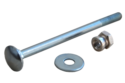 Болт М6х85, шайба, гайка антивандальная