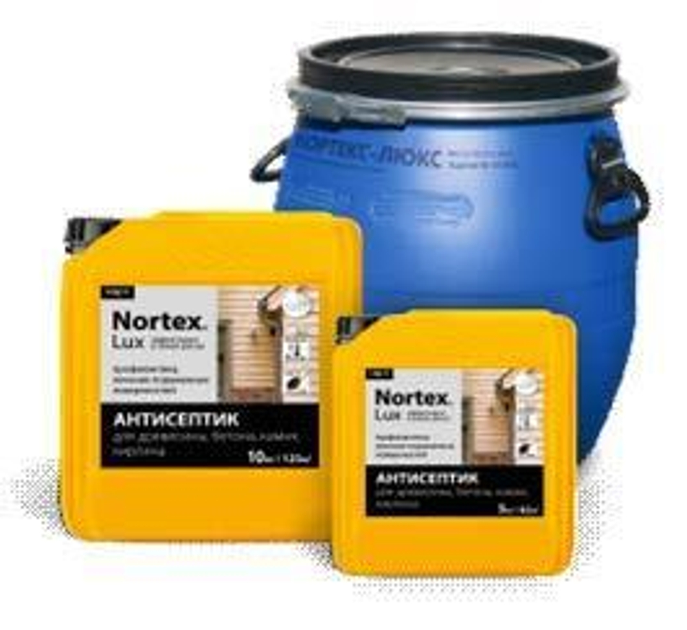 АНТИСЕПТИК NORTEX LUX ДЛЯ ДРЕВЕСИНЫ, БЕТОНА, КАМНЯ, КИРПИЧА