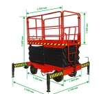 Ножничный подъемник PROLIFT PF1405 (PROLIFT SJY0.5-12) AC/DC