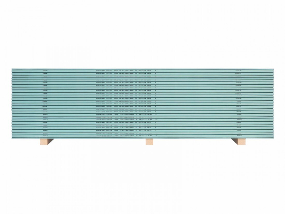 Гипсокартон влагостойкий Knauf ГКЛВ 2500х1200х12,5 мм, лист