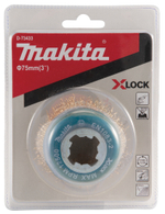 Щетка проволочная чашечная X-lock (d75 мм, толщ. проволоки 0,3 мм, гофрированная) Makita D-73433