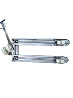 Тележка гидравлическая из нержавеющей стали 2500 кг 1150 мм нейлоновые колеса XILIN BFS