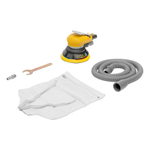 Эксцентриковая шлифовальная машина EPG125, 125 мм, 9000 об/мин, 5 мм, 113 л/мин// Denzel