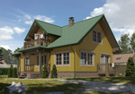 Гибкая черепица Standard, Сота, Зелёный