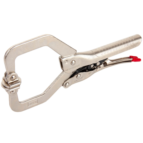 WDK-65036AUTO Зажим сварочный автоматический С-образный с фиксатором. Струбцины сварочные.