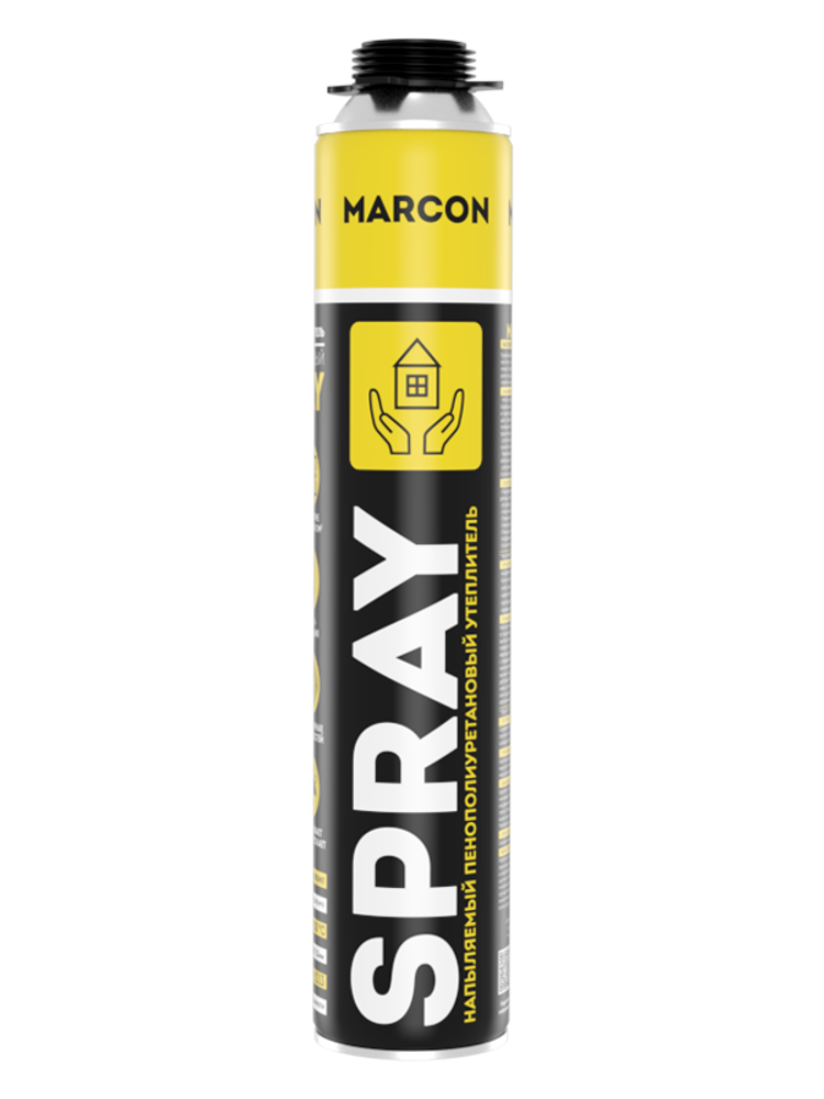 Утеплитель напыляемый пенополиуретановый MARCON SPRAY НА ПИСТОЛЕТ
