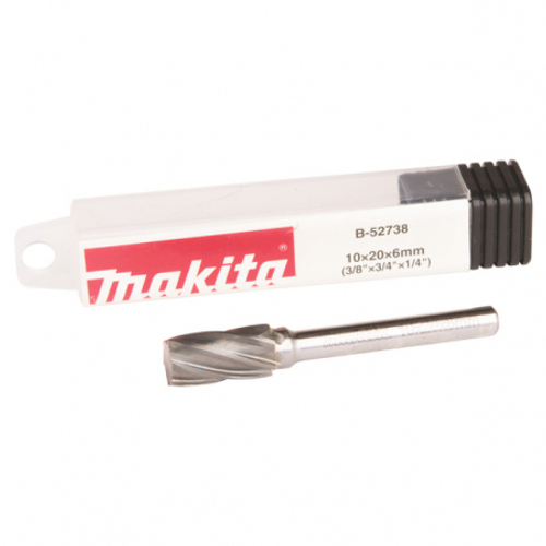 Борфреза для цветных металлов, SA, 10x20x6 мм Makita B-52738