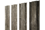 Штакетник М-образный В с прямым резом 0,45 Print Elite Nordic Wood TwinColor
