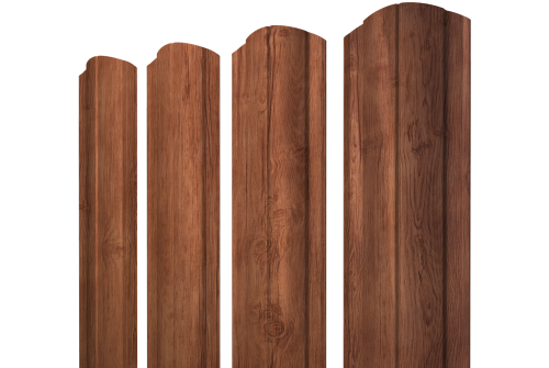 Штакетник Круглый фигурный 0,45 Print Premium Rowan Fresh TwinColor