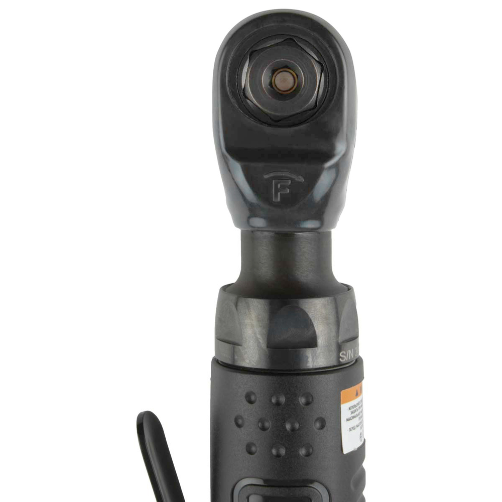 WDK-21340 Пневматическая трещотка со сменными приводами 1/4", 3/8", привод для бит 1/4" (6,3 мм)
