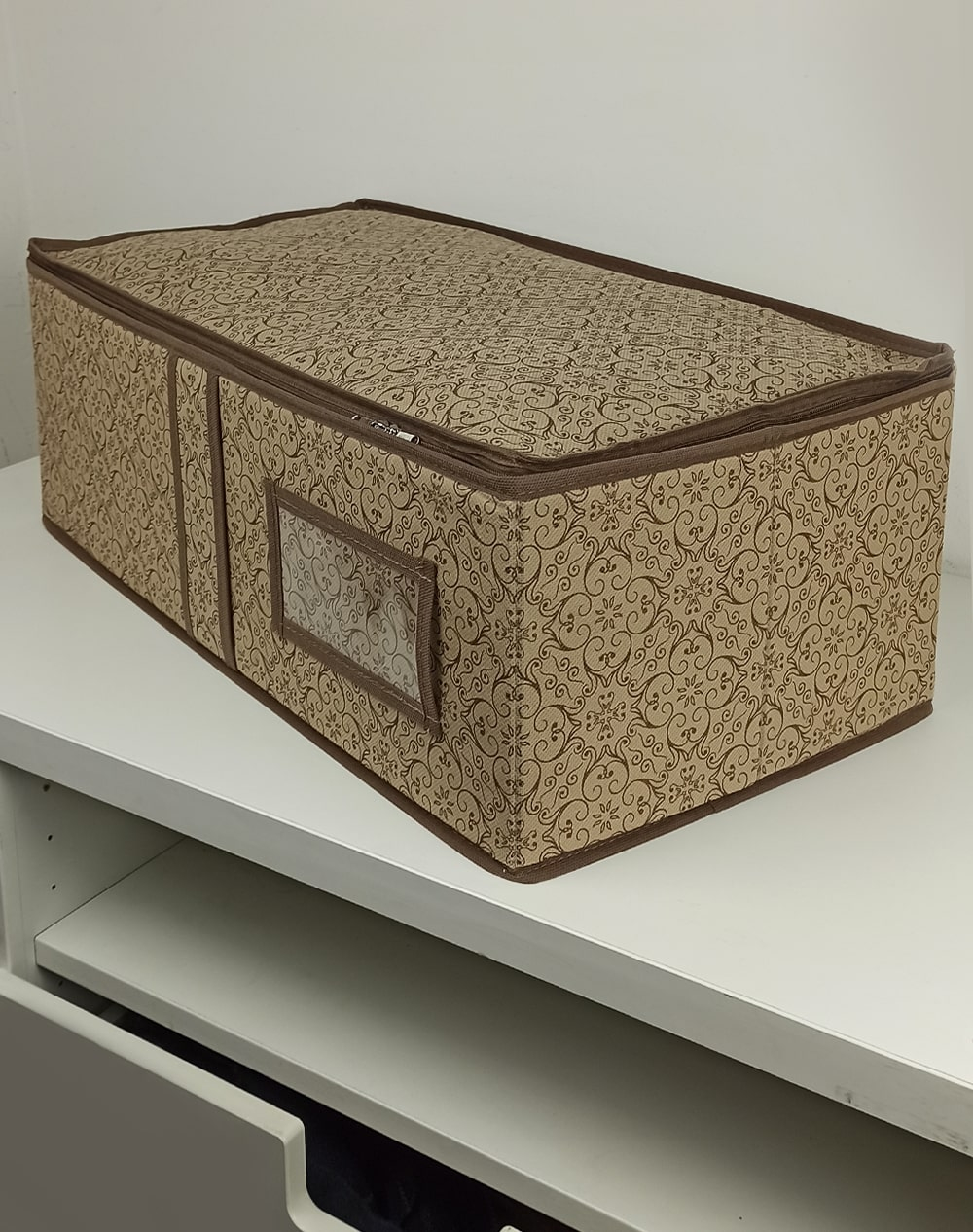 КОФР для хранения вещей ГЕЛЕОС "Миндаль"/бежевый/ 60х30х20 см