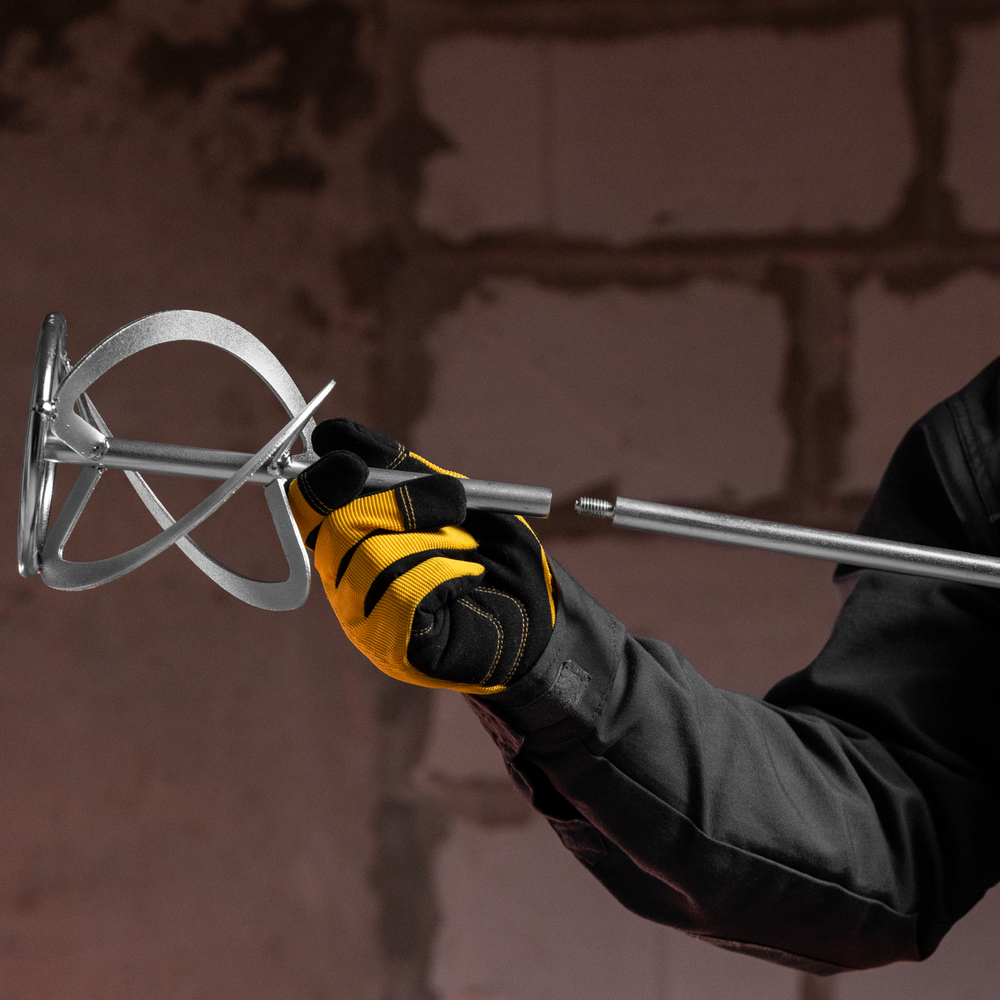 Миксер строительный EM-1-1220, 1220 Вт, 0-480/0-800 об/мин Denzel