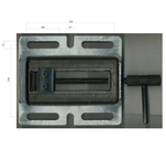 Станочные тиски для сверлильных станков 100мм GRIFF Q19 b241402