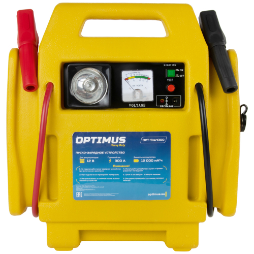 OPT-Start300 Пусковое устройство 2в1 с компрессором для подкачки колес