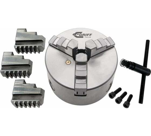Патрон токарный 3-х кулачковый 200 мм 7100-0007П К11-200 GRIFF b208067