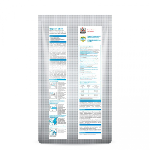 Затирка для плитки Церезит CE 33 Comfort №01 белая, для швов до 6 мм, 5 кг, шт