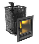 Печь для бани Black Stove Varna 16 (закр. каменка) AISI 430