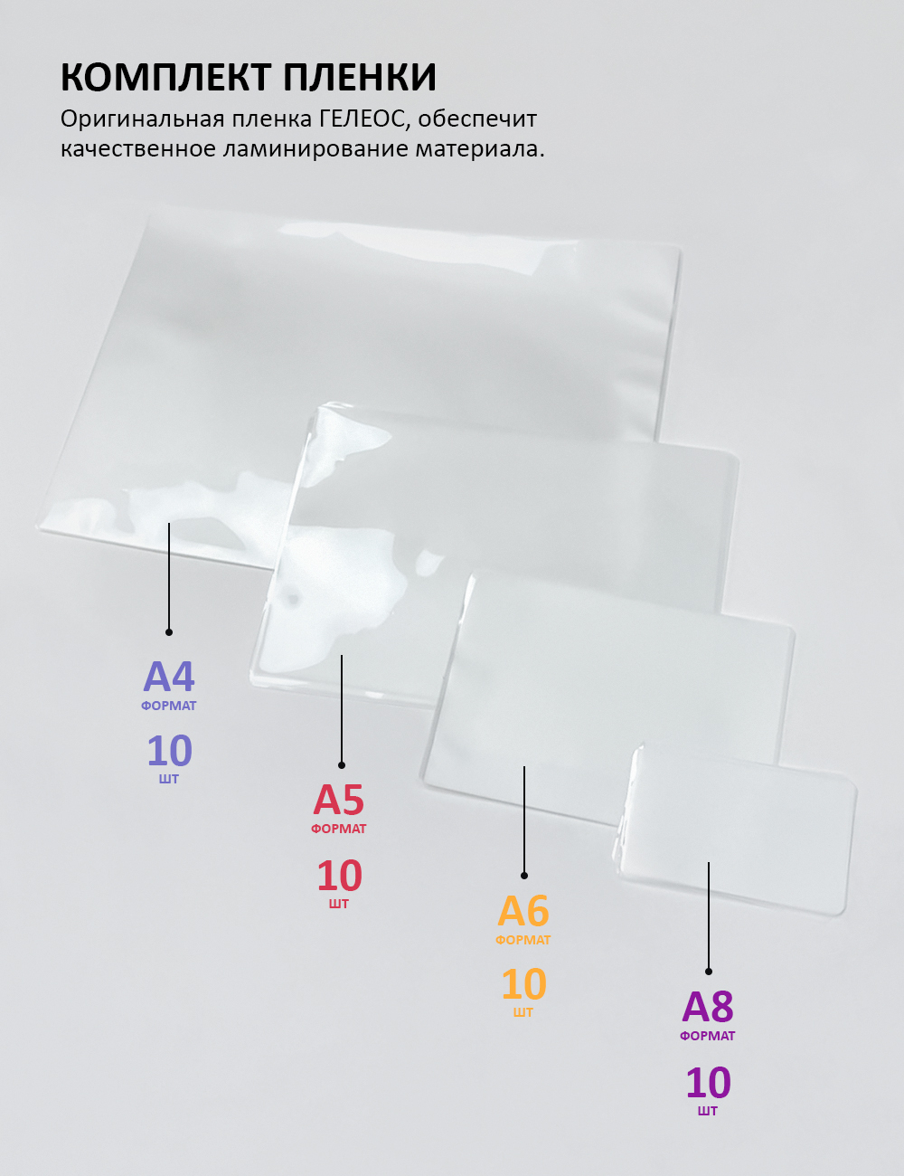 Ламинатор ГЕЛЕОС ЛМ A4 Комбо от производителя