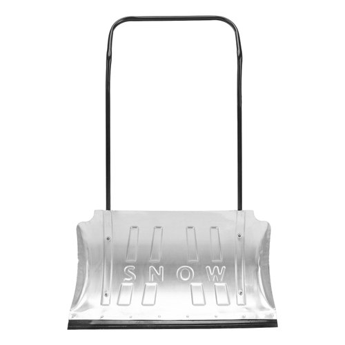 Движок для уборки снега алюминиевый, 750 х 420 х 1120 мм, усиленный, стальная рукоятка, Россия, Сибртех