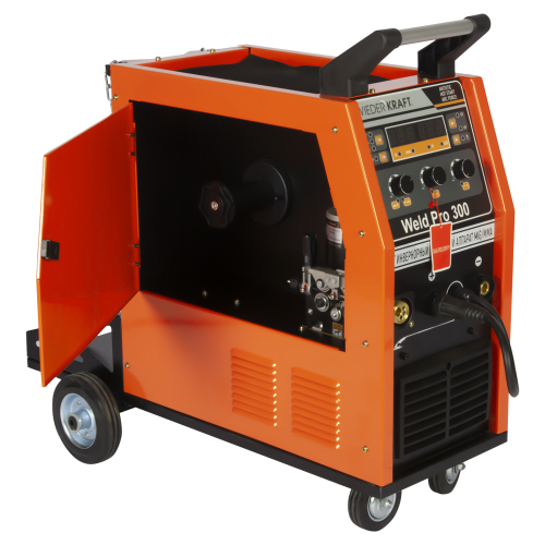 WELD Pro 300 Сварочный аппарат инверторный 300A, 380В MIG/MAG/MMA/Lift TIG с горелкой 24AK