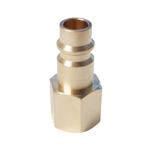 WDK-20PFB Штуцер быстроразъемного соединения  с внутренней резьбой 1/4" BSPT, латунь