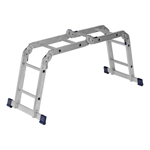 Лестница шарнирная алюминиевая, 4 х 2 ступени, Россия, Сибртех