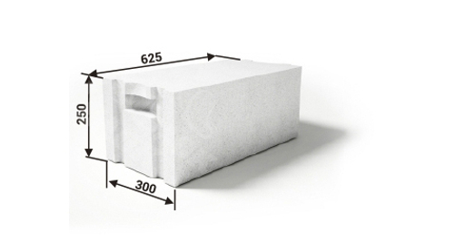 Газобетонный блок ИНСИ 300-600-3.5