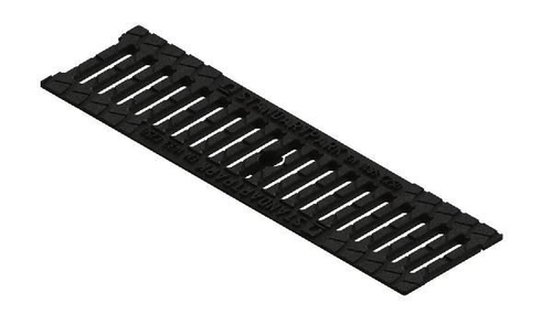 Решетка водоприемная Basic DN100 чугунная щелевая "протектор" кл. С250