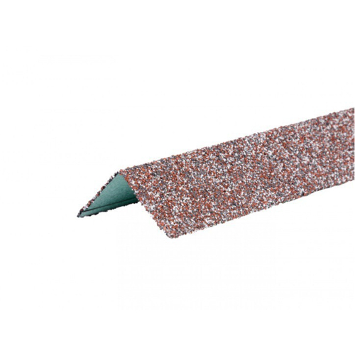 Внешний угол металлический ТехноНиколь Hauberk Мраморный 1250х50х50 мм, 10 шт/упак