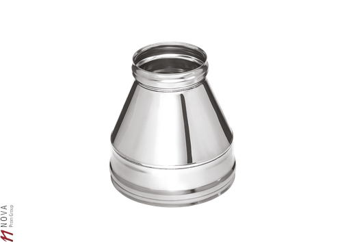 Конус Феррум нержавеющий (430/0,5 мм), ф150/210, по воде