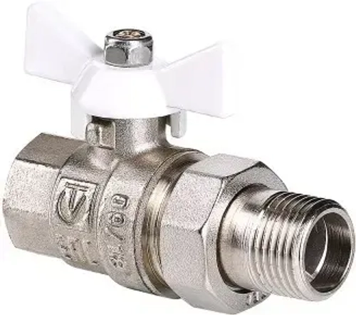 Кран шаровый с американкой ¾"в x ¾"н Valtec Base VT.227.NW.05