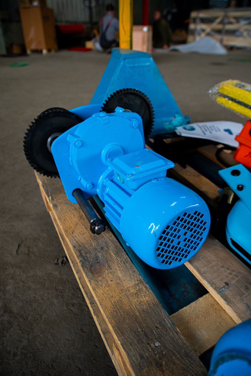 Таль передвижная 1т 6м 380В электрическая канатная TOR CD PRO