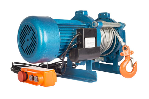 Лебедка электрическая 300/600 кг 30/15 м с канатом 220 В TOR KCD