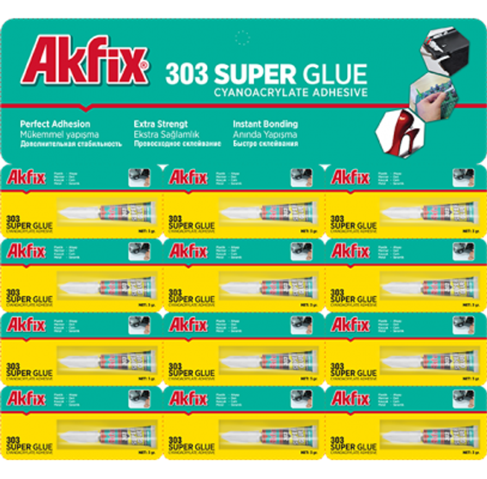 Akfix 303 Супер клей 3 гр