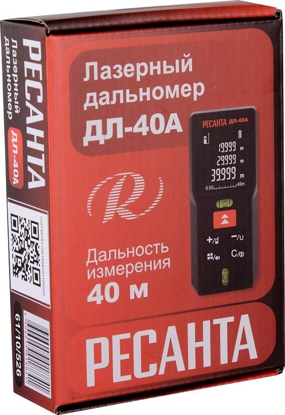 Лазерный дальномер ДЛ-40A Ресанта 61/10/526