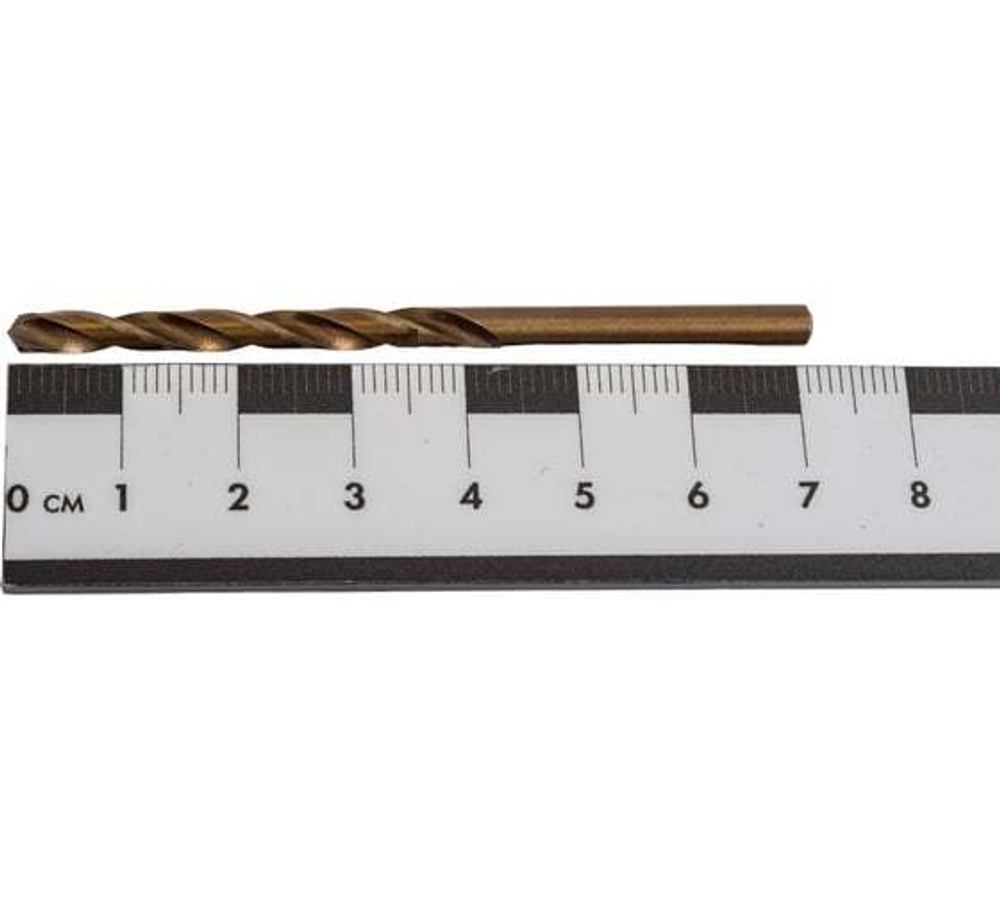 Сверло по металлу (3.9х43х75 мм; ц/х; Р6М5К5; А1; 135 град) GRIFF a112039