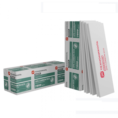 Экструдированный пенополистирол ТехноНиколь XPS CARBON ECO 400 SP 2360х580х100 мм, 4 шт/упак