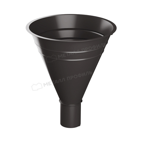 Воронка водосборная МЕТАЛЛ ПРОФИЛЬ Foramina PUR D100/300 RR 32