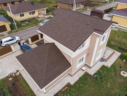 Гибкая черепица ТехноНиколь Shinglas Ранчо Коричневый, 2 м2/упак